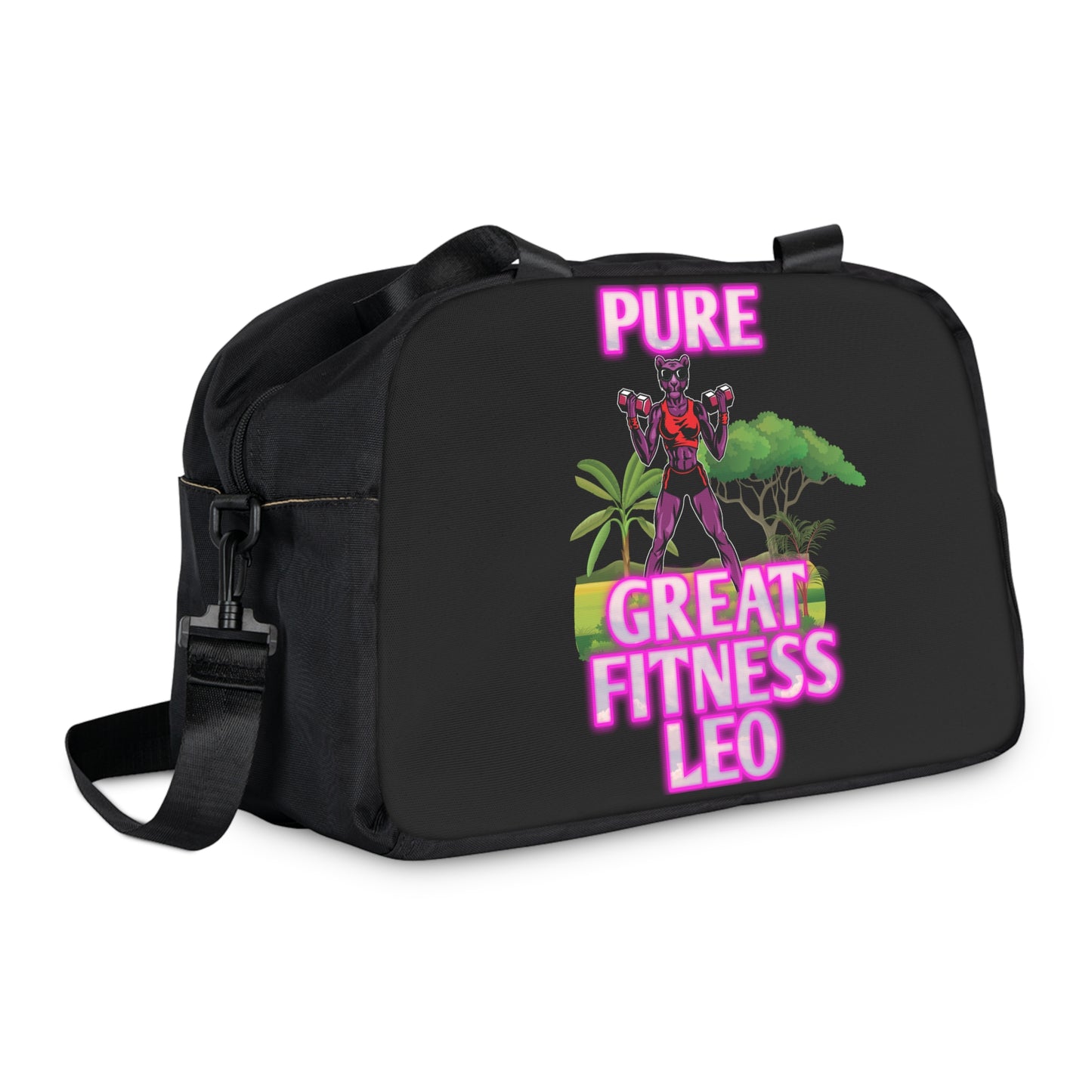 Fitness Handbag Black Female Leo