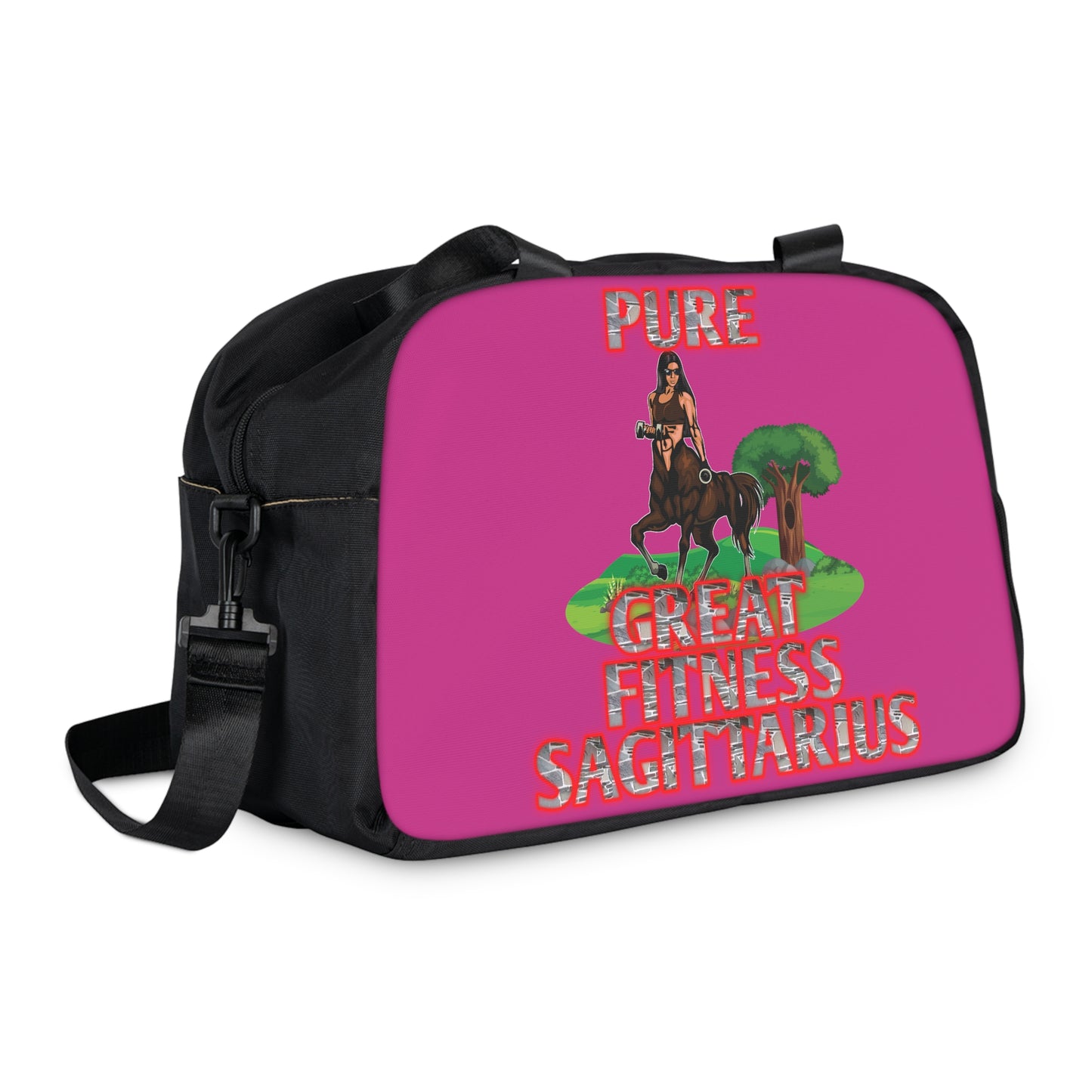 Fitness Handbag Pink Female Sagittarius