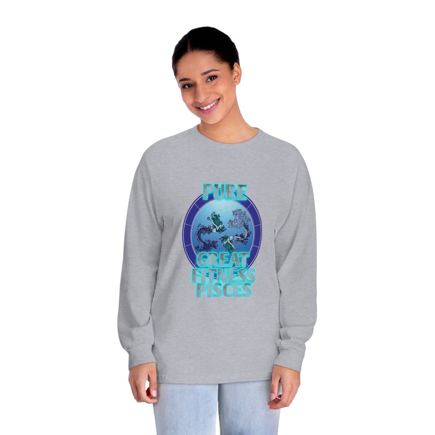 Unisex Classic Long Sleeve T-Shirt Female Pisces