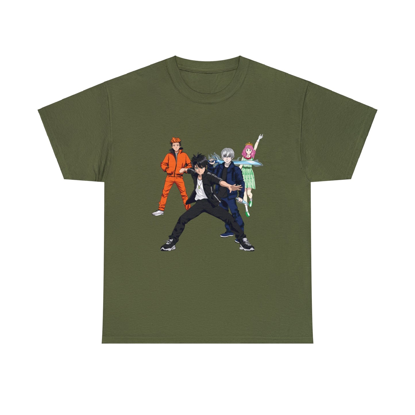 Anime Unisex Heavy Cotton Tee