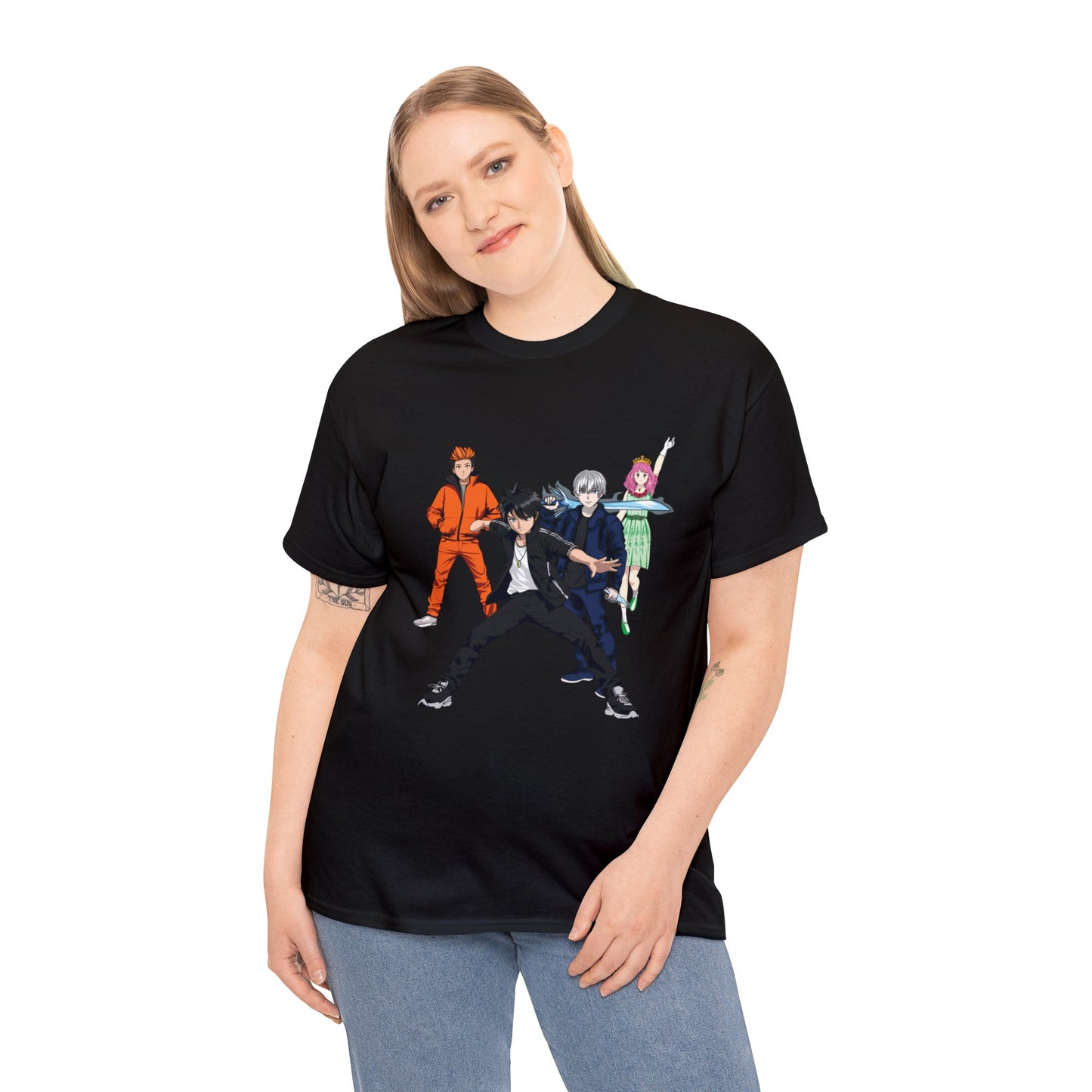 Anime Unisex Heavy Cotton Tee