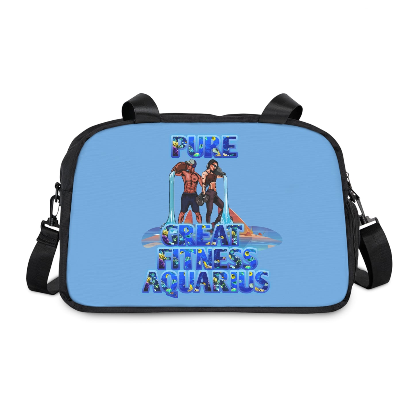 Fitness Handbag Blue Aquarius