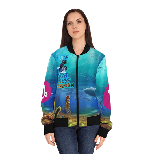 Women's Bomber Jacket Capricorn