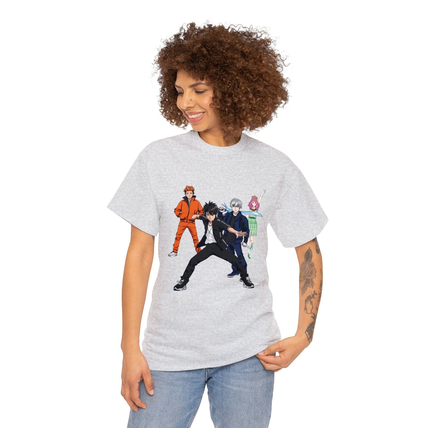 Anime Unisex Heavy Cotton Tee